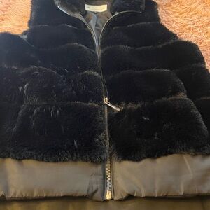 Women’s faux fur vest